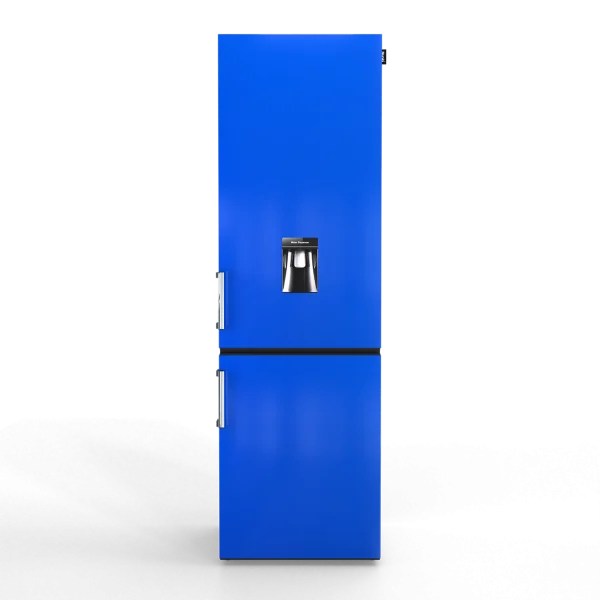 Blue Fire Design koel-vriescombinatie met waterdispenser vooraan