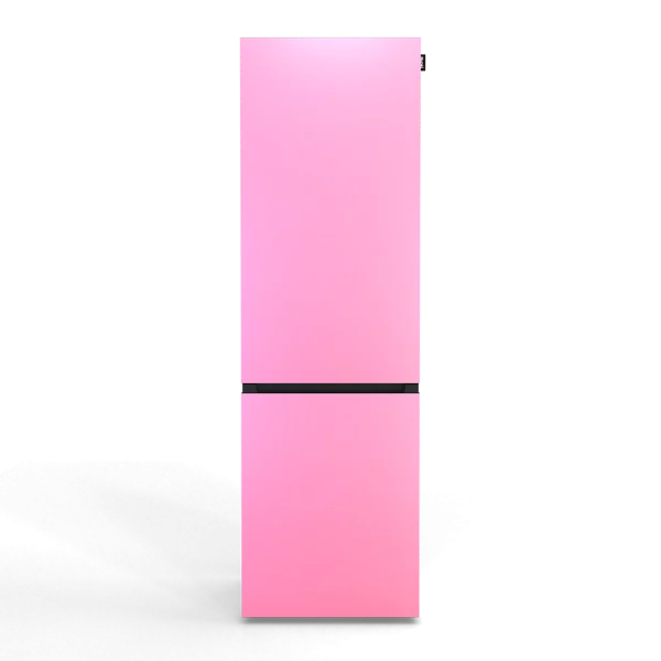Nunki koelkast large – satijnafwerking – bubbelgum roze
